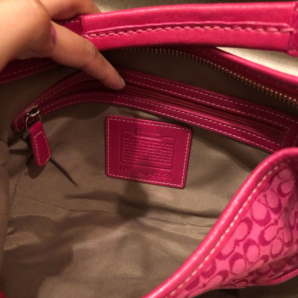 Pink Coach Bag - Picture 7 of 7